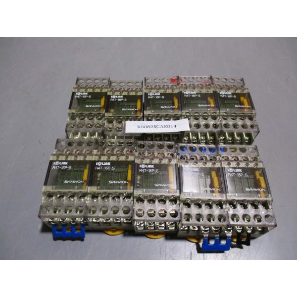 中古 IOLINK R4T-16P-S リレーモジュール 10個(R50825CAE014)