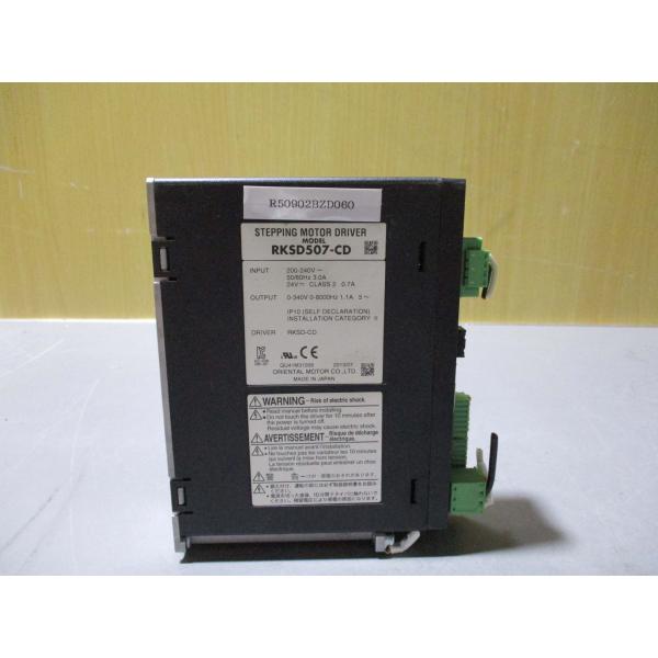 中古 ORIENTAL MOTOR RKSD507-CD STEPPING MOTOR DRIVER...