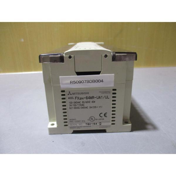 中古 MITSUBISHI電機 シーケンサ FX2N-64MR-UA1/UL(R50907BDB00...
