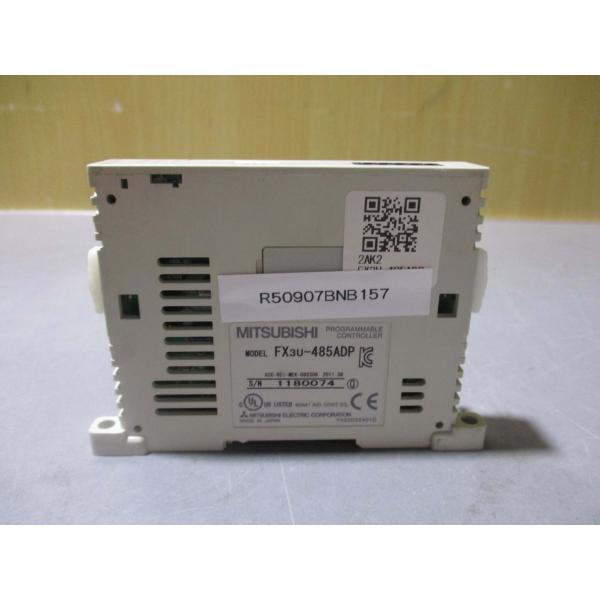 中古 MITSUBISHI  FX3U-485ADP 通信用特殊アダプタ  PROGRAMMABLE...