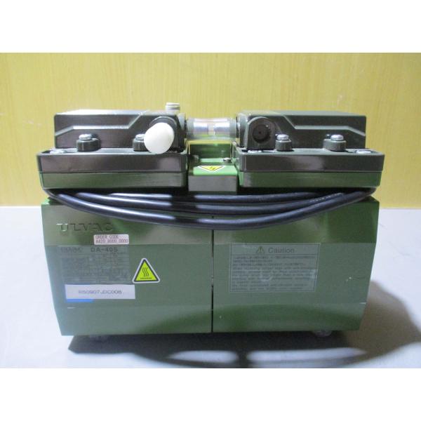 中古 ULVAC diaphragm pump DA-40S ダイアフラムポンプ(R50907JDC...