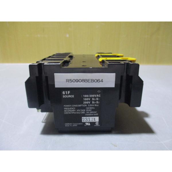 中古 OMRON 61F-G3N フロートレスレベルスイッチ(R50908BEB064)
