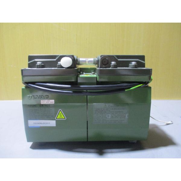 中古 ULVAC diaphragm pump DA-40S ダイアフラムポンプ(R50908JDC...