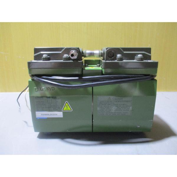 中古 ULVAC diaphragm pump DA-40S ダイアフラムポンプ(R50908JDC...