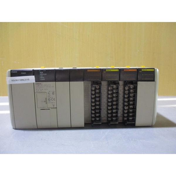 中古 OMRON PA203 CQM1H-CPU11 ID212 OD212*2(R50911BNC...