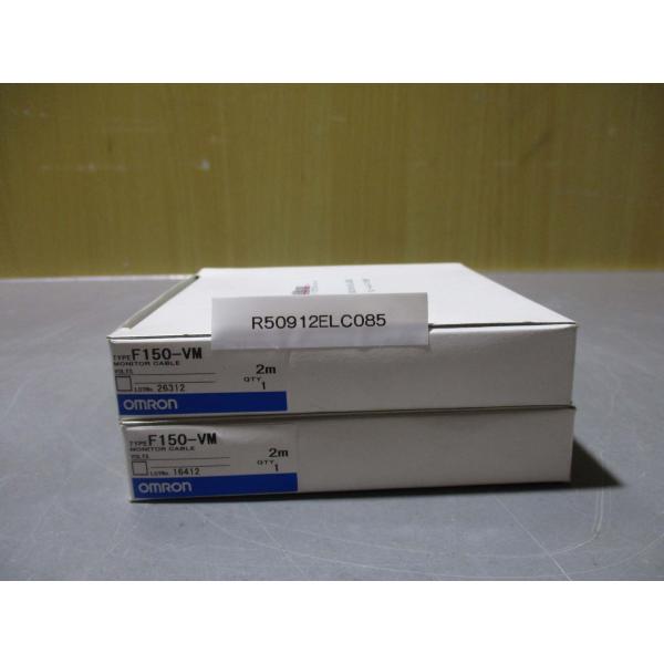 新古 OMRON MONITOR CABLE F150-VM ケーブル 視覚センサ画像装置 2個(R...