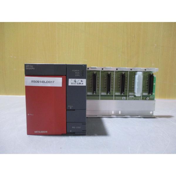 中古 MITSUBISHI CPU UNIT Q00JCPU MAX 8KSTEP/BD650A07...