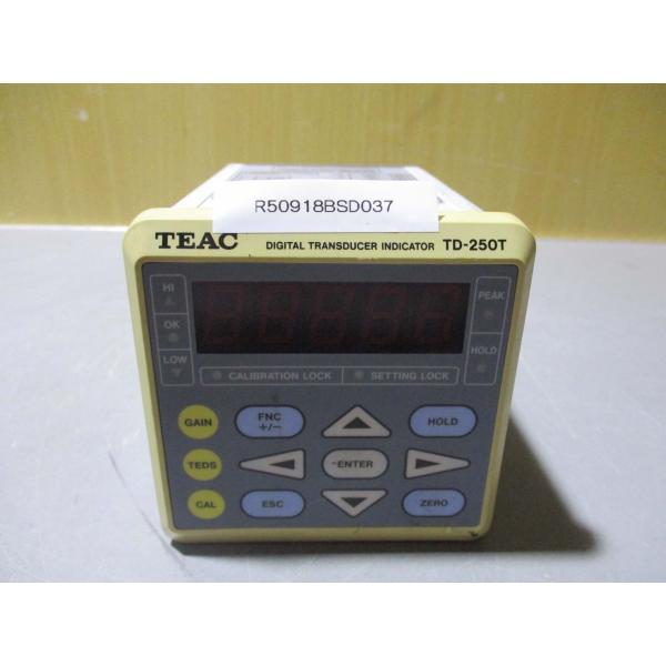 中古 TEAC DIGITAL TRANSDUCER INDICATOR TD-250T(R5091...