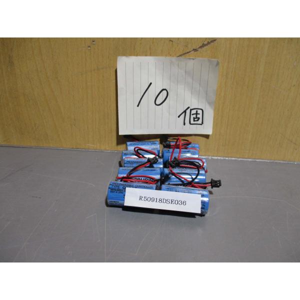 中古 MITSUBISHI   Q6BAT  シーケンサバッテリー10個(R50918DSE036)