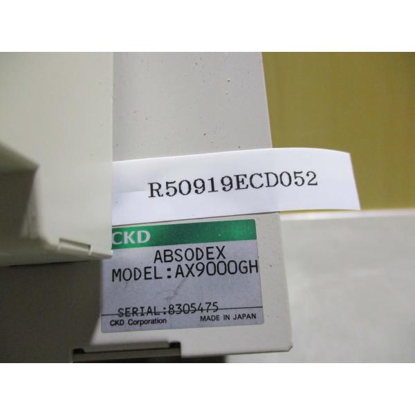 中古 CKD ABSODEX AX9000GH(R50919ECD052)