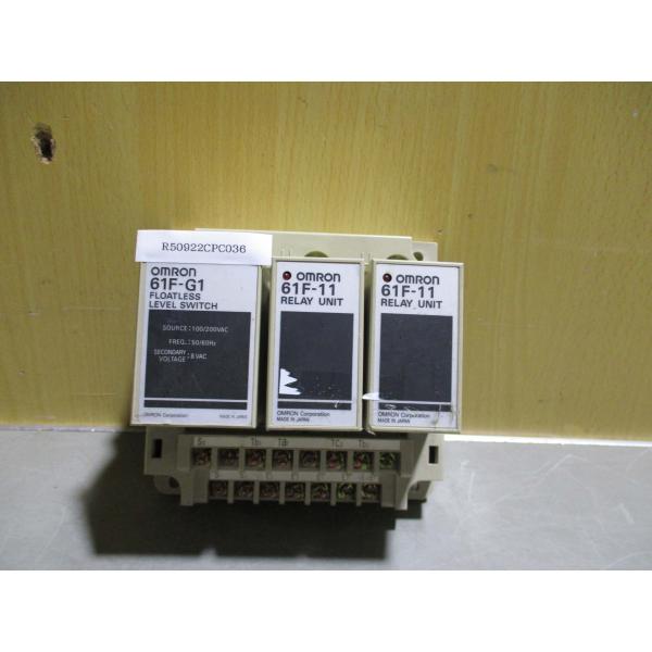 中古 OMRON 61F-G1*1/61F-11*2 (R50922CPC036)