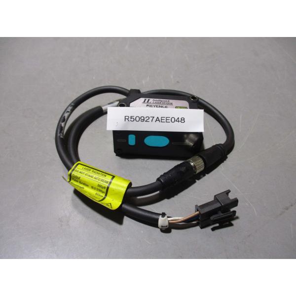 中古 KEYENCE LASER SENSOR IL-S025 レーザアプリセンサヘッド(R5092...