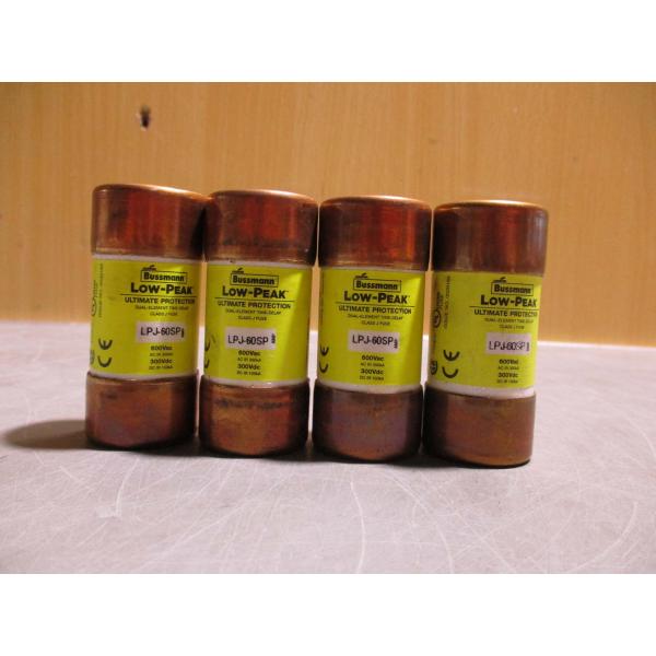 中古 BUSSMANN LOW-PEAK ULTIMATE PROTECTION LPJ-60SP ...