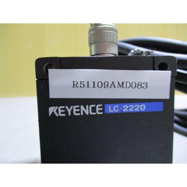 中古 KEYENCE LC-2220 超高精度レーザ変位計 (R51109AMD083)