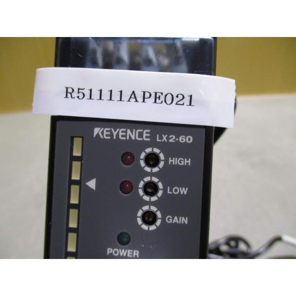 中古KEYENCE LX2-60/LX2-100T/LX2-100R レーザセンサ セット(R511...