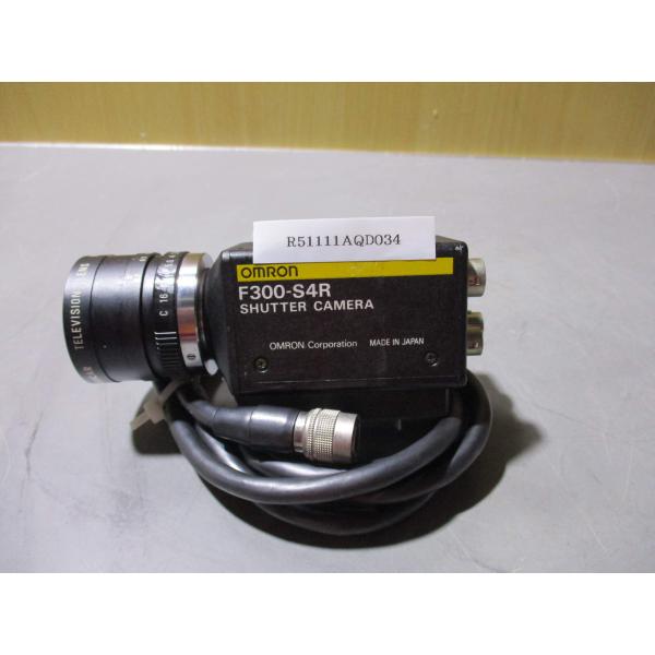 中古OMRON CCDカメラ F300-S4R FA用産業用(R51111AQD034)