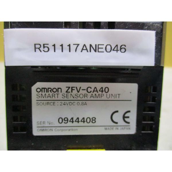中古 OMRON SMART SENSOR AMP UNIT ZFV-CA40 (R51117ANE...