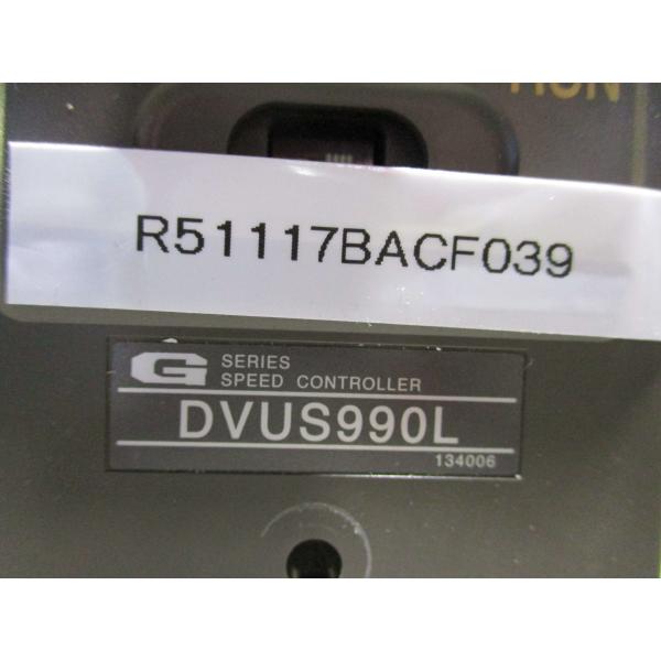 中古 Panasonic SPEED CONTROLLER DVUS990L スピードコントローラ ...