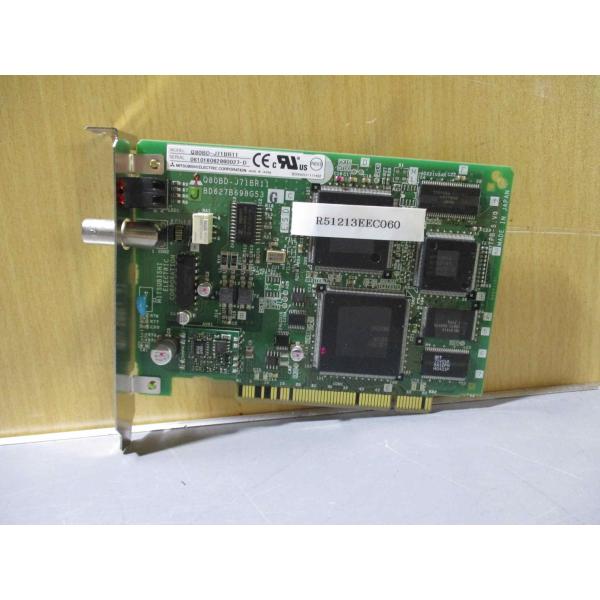 中古 MITSUBISHI ネットワークインターフェースボード Q80BD-J71BR11(R512...