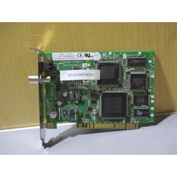中古 MITSUBISHI Q80BD-J71BR11 インタフェースボード (R51214EFB0...