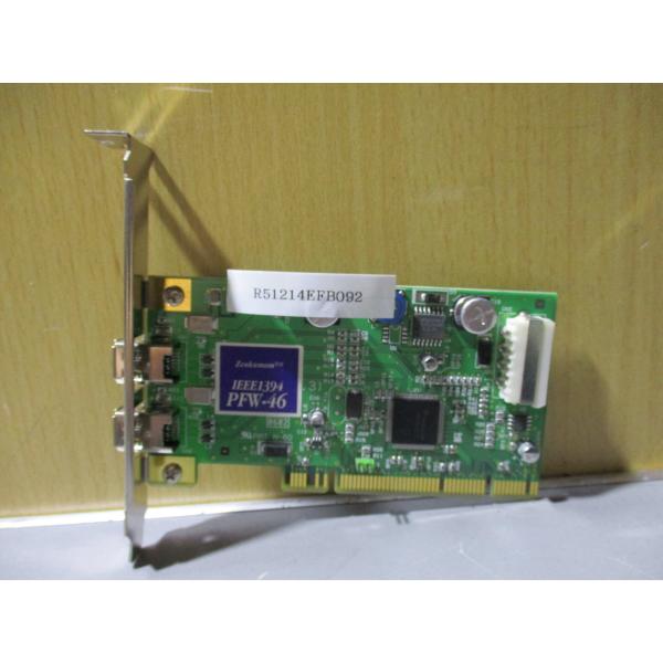 中古 ZENKUMAM  IEEE1394 PFW-46 インターフェースボード &lt;送料別&gt; (R5...