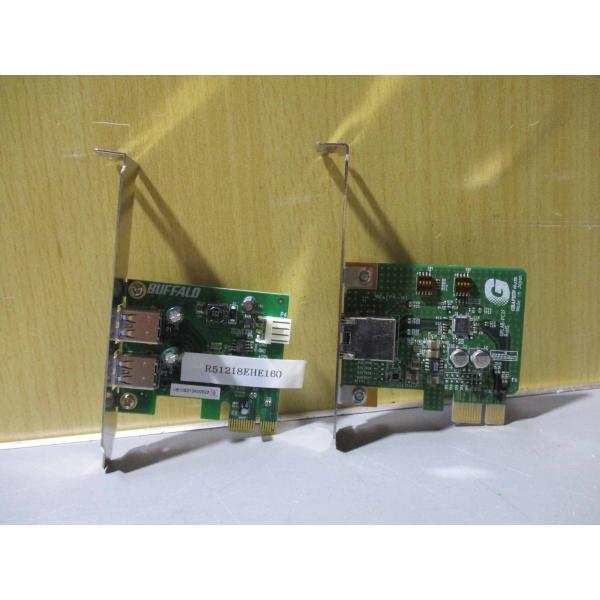 中古 BUFFALO IFC-PCIE2U3S2 USB3.0対応インターフェースボード/中古 GR...