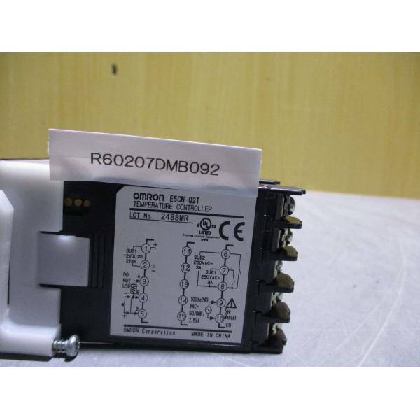 中古OMRON E5CN-Q2T デジタル調節計(R60207DMB092)