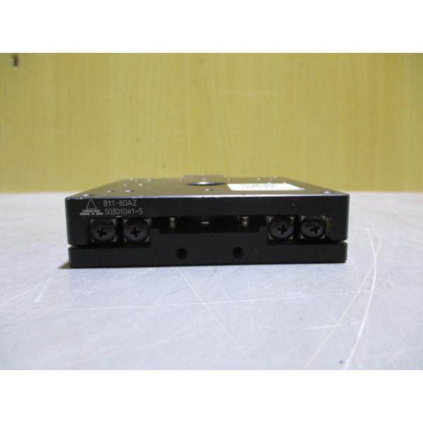 中古  駿河精機 B11-80AZ クロスローラガイドステージ (R60420GWD034)