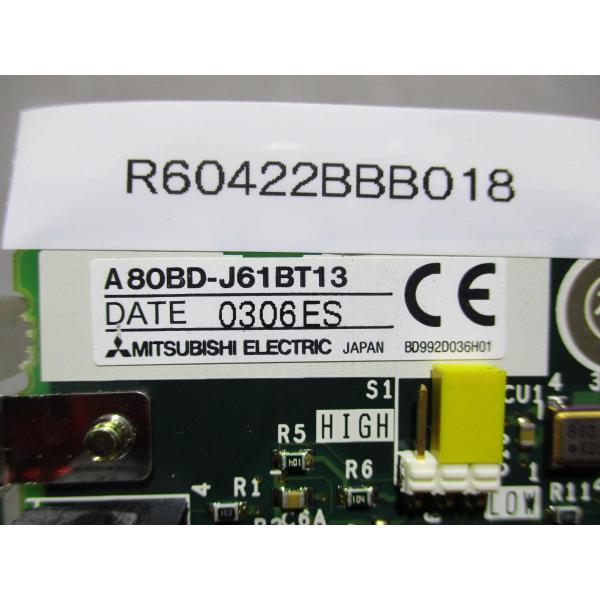 中古 MITSUBISHI A80BD-J61BT13 インタフェースボード (R60422BBB0...