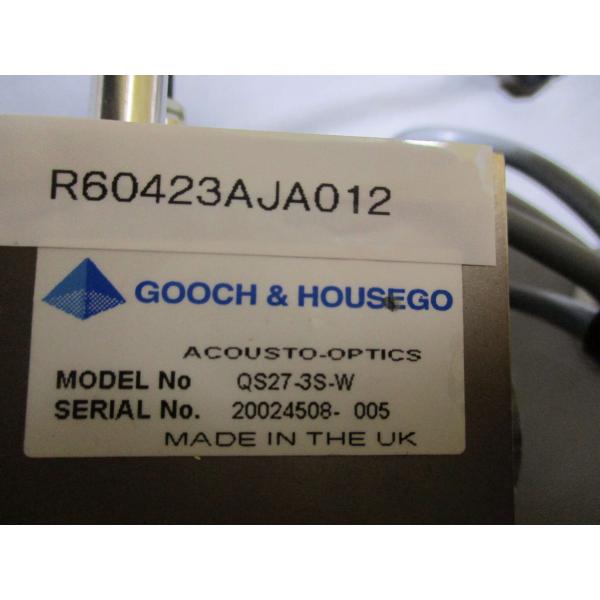 中古 GOOCH＆HOUSEGO ACOUSTO OPTICS QS27-3S-W  (R60423...
