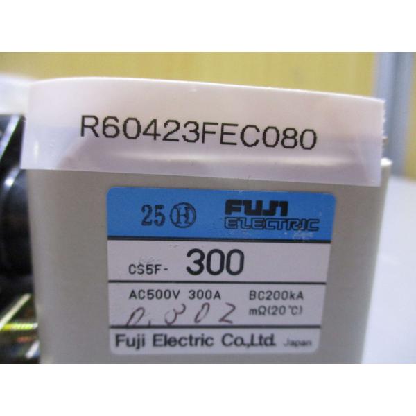 中古 FUJI CS5F-300 AC500V 300A BC200KA (R60423FEC080...