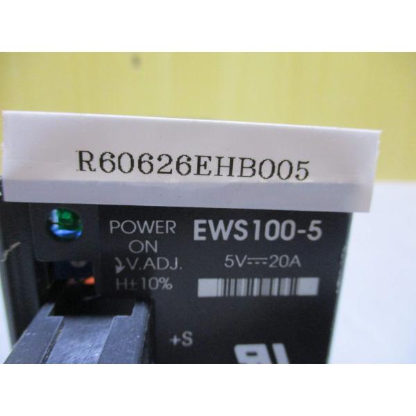中古 TDKラムダ  EWS100-5 スイッチング・パワーサプライ 5V 20A (R60626E...