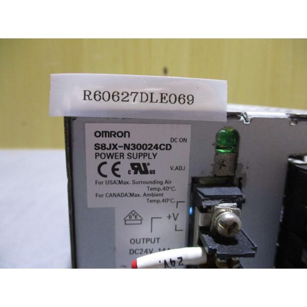 中古 OMRON S8JX-N30024CD パワーサプライ(R60627DLE069)
