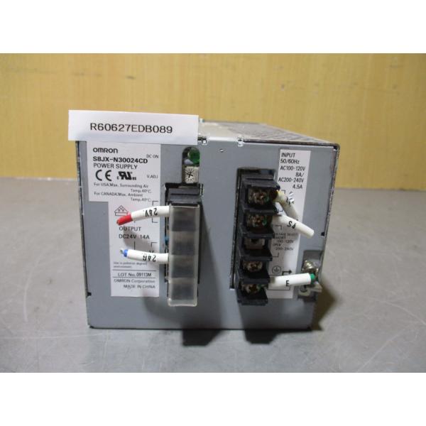 中古 OMRON S8JX-N30024CD パワーサプライ(R60627EDB089)