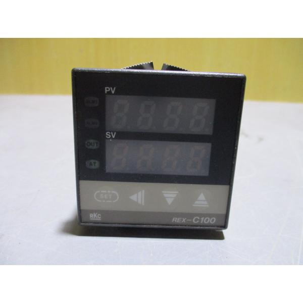 中古 RKC REX-C100 温度コントローラ(R61206DHF023)