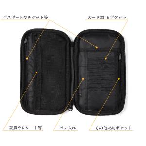 スキミング防止 マルチケース パスポート 首下...の詳細画像3