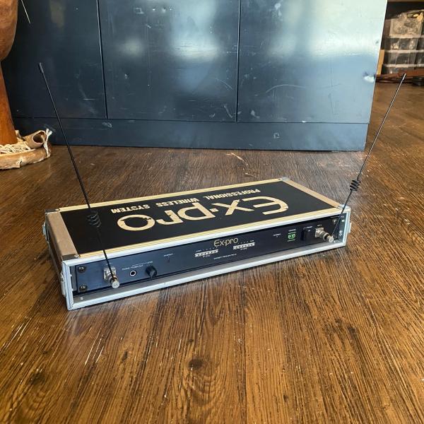 Ex-Pro PRO-10 ワイヤレスマイク 1Uラック付 B15帯 PA機器 音響 -c480