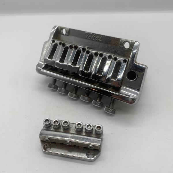 Tokai エレキギター用 クローム ロックブリッジ ロックナット トーカイ Guitar Part...