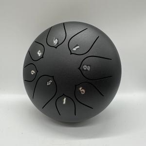 タングドラム スリットドラム 柄 楽器 8音 6インチ 民族楽器