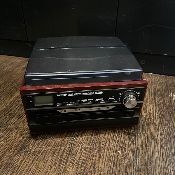 Bearmax MA-88 CD ラジオ レコードプレーヤー -e602