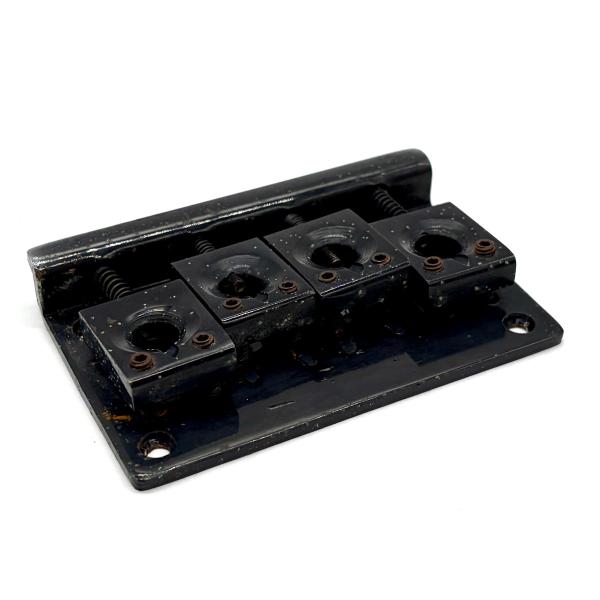 Phoenix Musical Instruments エレキベース用 ブラック ブリッジ エレキベ...