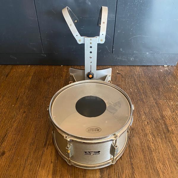 Suzuki スズキ マーチングタム 12インチ 深さ6.5インチ シルバー -n524