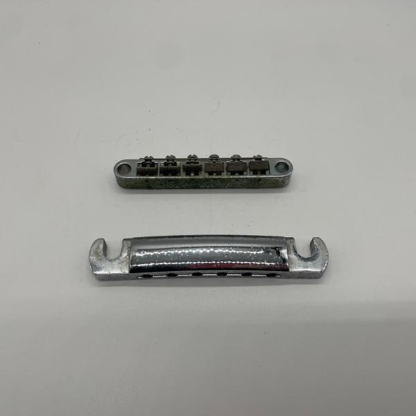 エレキギター用 チューンオーマチックブリッジ レスポールタイプ 11mm -p544