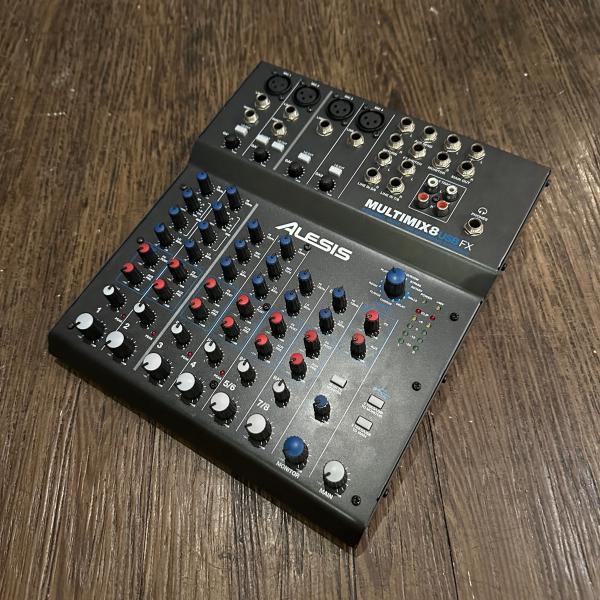 Alesis MULTIMIX8 USB FX アナログミキサー PAミキサー アレシス -r069