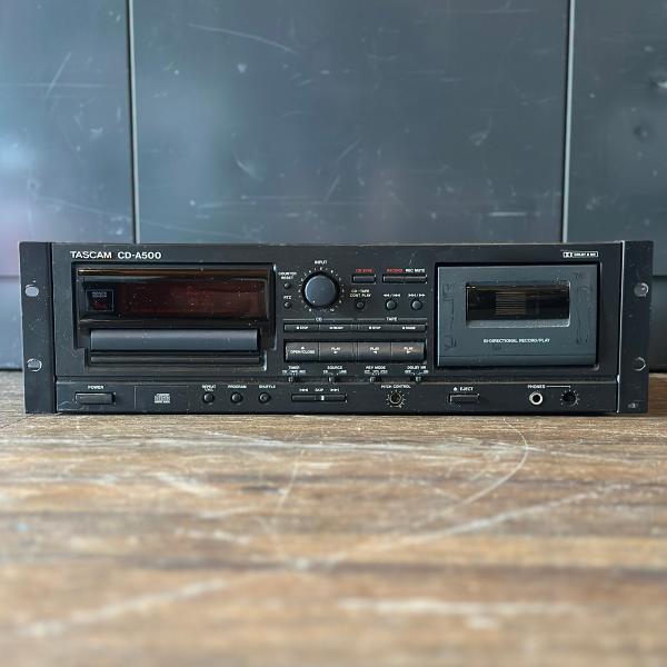 Tascam CD-A500 CD Player / Reversible Cassette Dec...