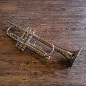 YAMAHA YTR-136 ヤマハ トランペット-GRUN SOUND-u497-