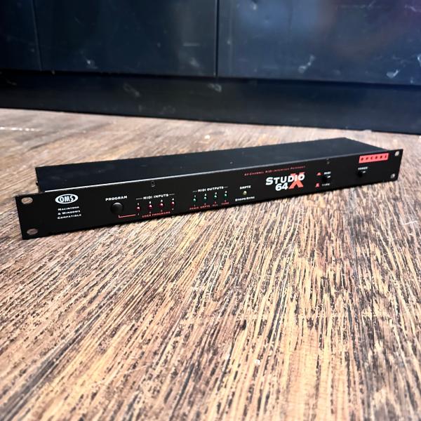 OPCODE studio 64X MIDI Interface インターフェイス -z764