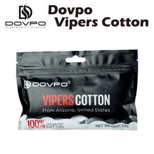 Dovpo Vipers Cotton 10g 100%オーガニック コットン ペイパーズ コットン 電子タバコ 電子たばこ ベイプ ビルド アトマイザー ドリッパー rta rda rdta vape