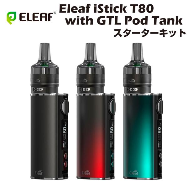 Eleaf iStick T80 Mod Kit with GTL Pod Tank 80W 300...