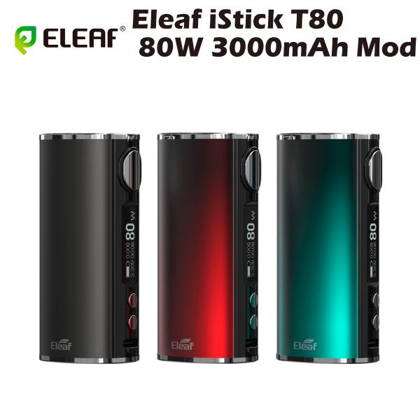 Eleaf iStick T80 Box Mod 80W 3000mAh 内蔵バッテリー テクニカル...